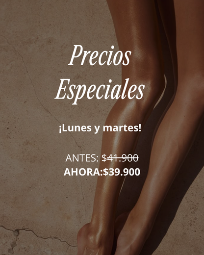 Bronceado cuerpo completo