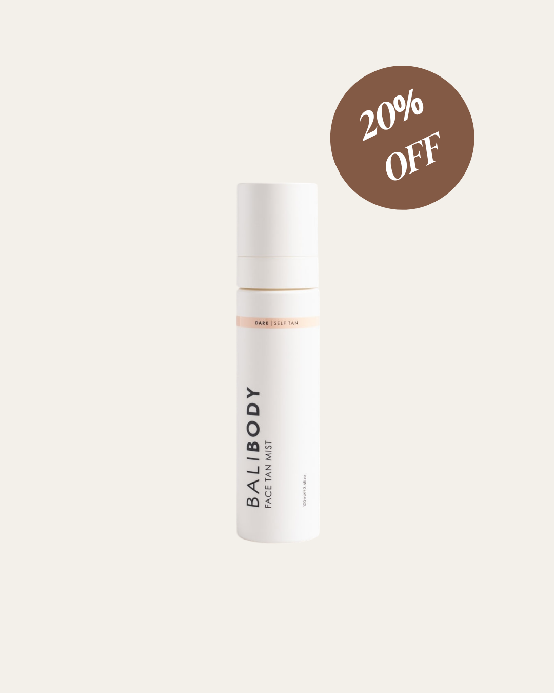 Face Tan Mist Dark 20%OFF
