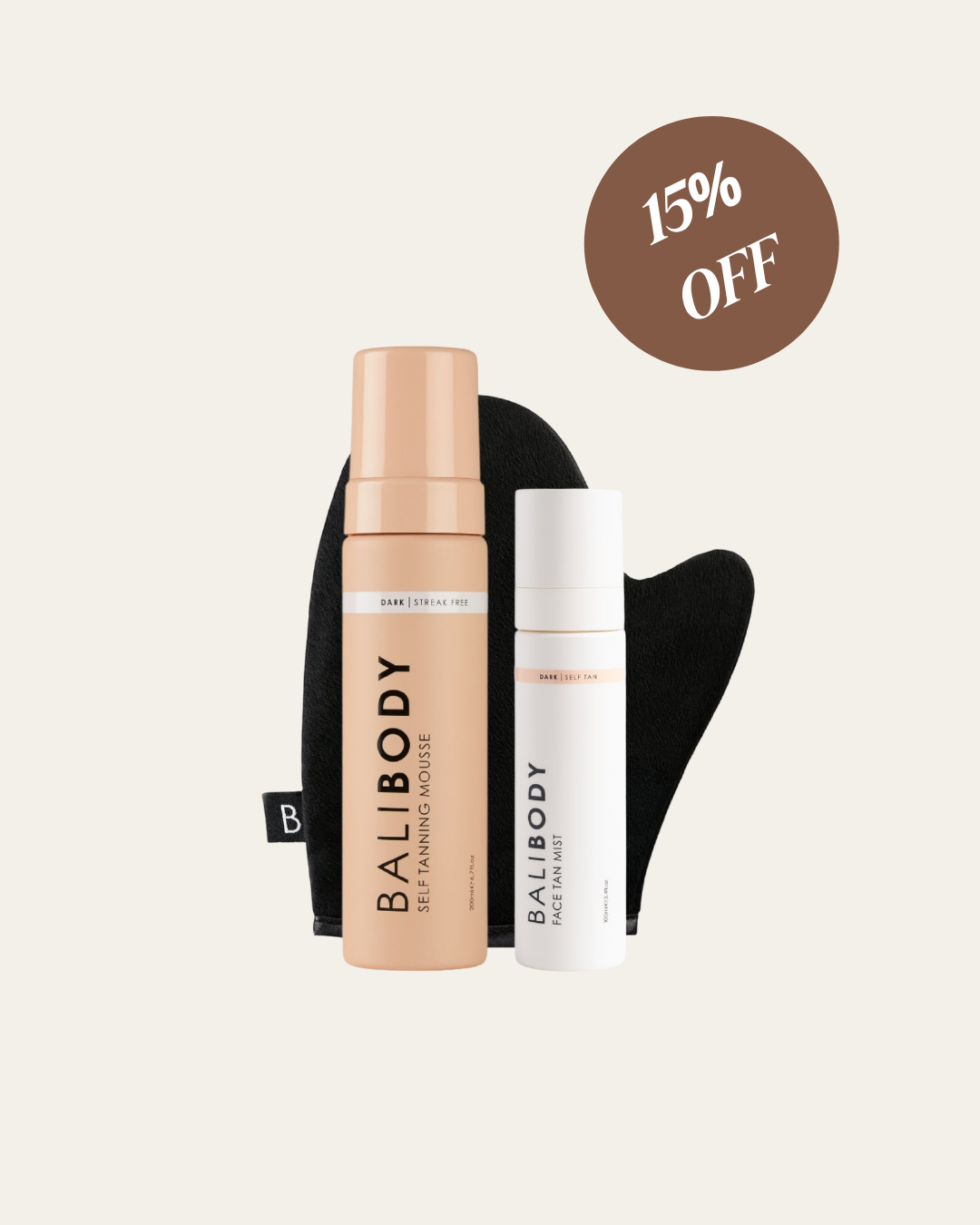 Bronceado Original Dark + Guante