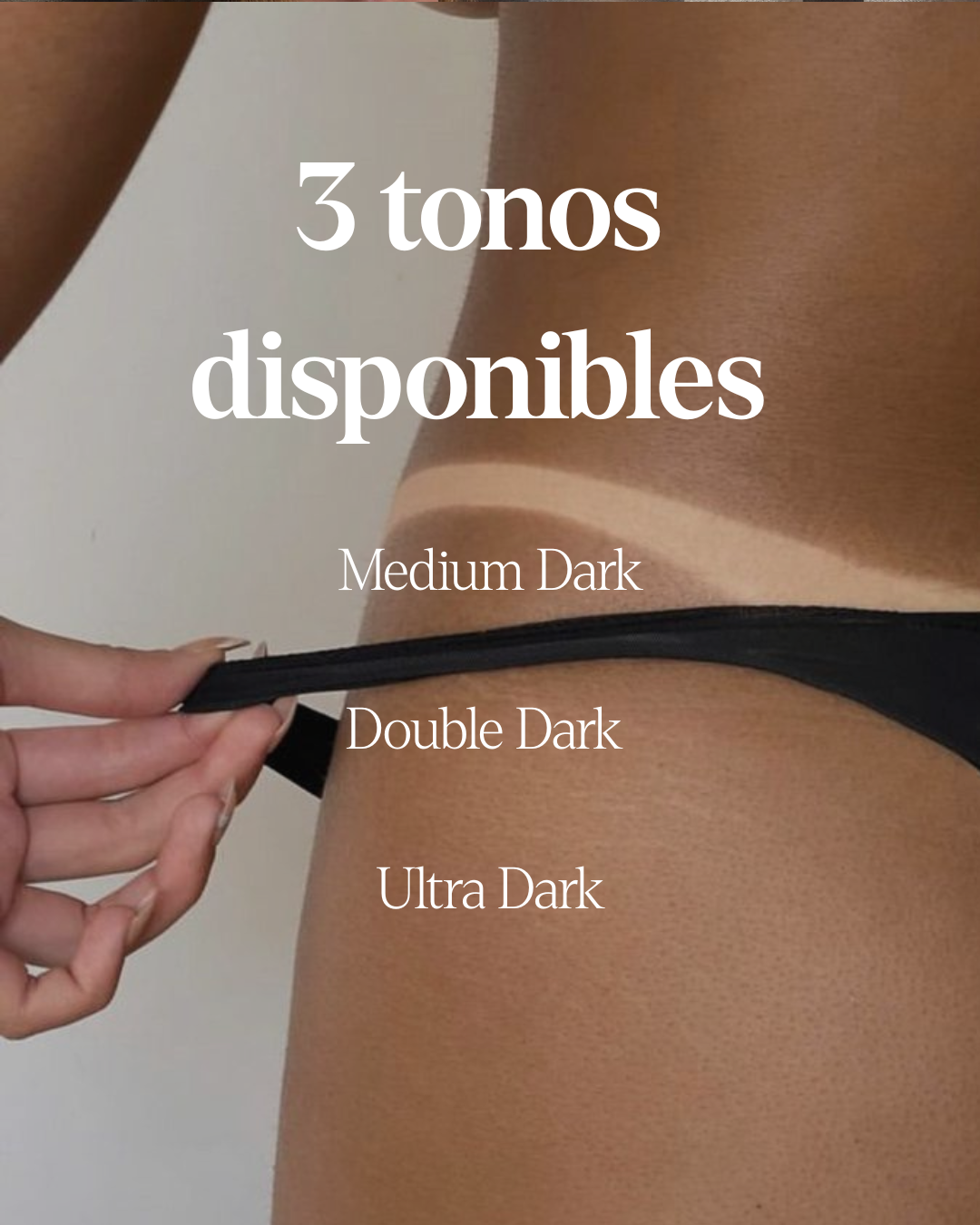 Bronceado cuerpo completo