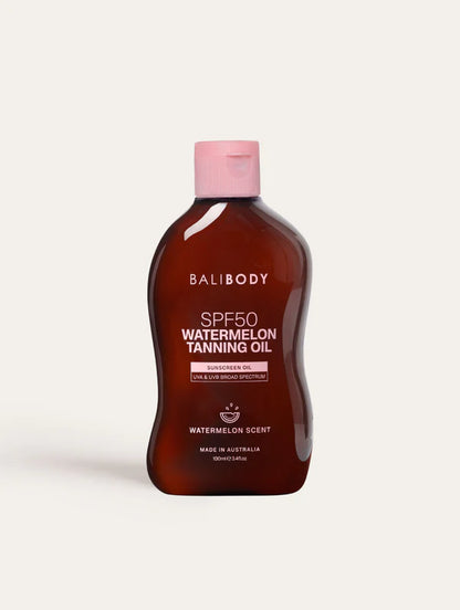 New! Watermelon Tanning Oil SPF50